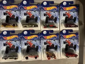 Hot Wheels 2014 Holiday Hot Rods Lot Of 8 - Picture 1 of 9