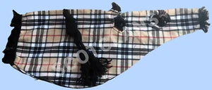 Cubierta de bolsa de aire Scottish Highland y cable Thomas Camel Tartan 30"" x 12 - Imagen 1 de 3