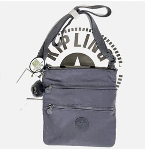 Kipling Women's Keiko Travel Shoulder Crossbody Mini Bag Perri Blue Nylon AC7905 - Picture 1 of 3