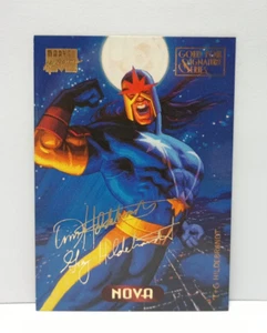 Nova #86 1994 Marvel Masterpieces Gold Foil Signature Series Card - Picture 1 of 2