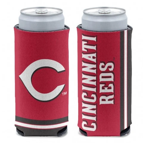 Cincinnati Reds MLB Slim Can Cooler Cover