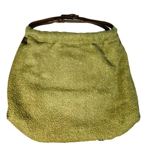 J JILL Avocado Sage Green Large Tote Shopper Hobo Weekend Bag Purse - Picture 1 of 8