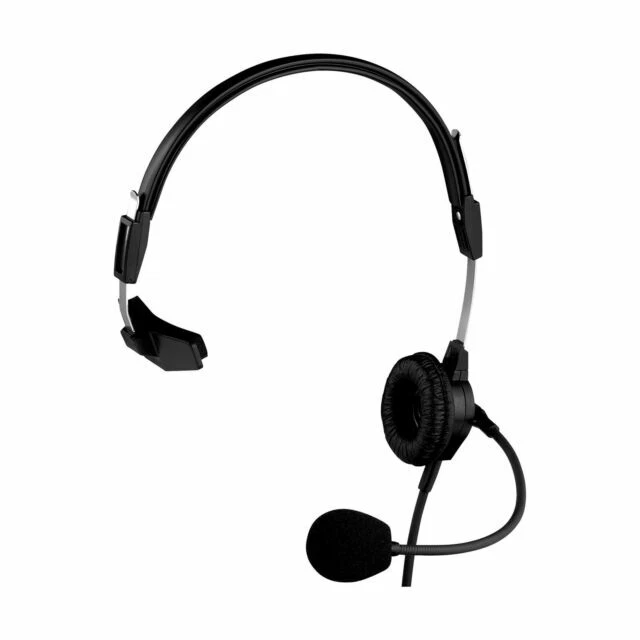 Telex PH-88R Single Sided Intercom Headset - Black