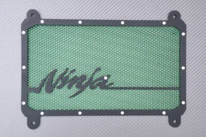 Green Radiator Protection Cooler Guard Grill KAWASAKI Z500 Z 500 Z-500 2024 - Picture 1 of 4