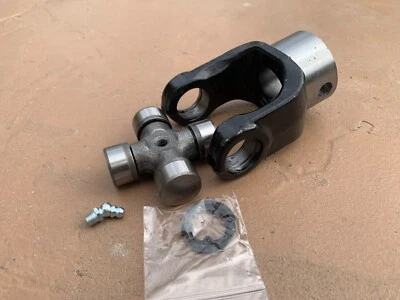 Series 4 Metric 1-3/8" Shear Bolt Yoke Implement end w/ #4 U-Joint (23-004K) - Image 1 of 4