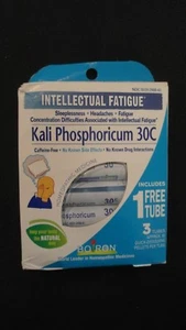 Boiron Intellectual Fatigue Kali Phosphoricum 30C Homeopathic Medicine 3 Tubes ^ - Picture 1 of 1