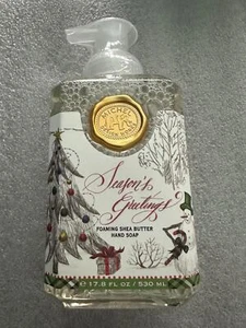 Michel Design Works Foaming Shea Butter Hand Soap Holiday Seasons Greetings New - Picture 1 of 1