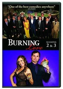 Burning Love Seasons 2 & 3 (BRAND NEW DVDS) -You CHOOSE WITH OR WITHOUT A CASE - Picture 1 of 2