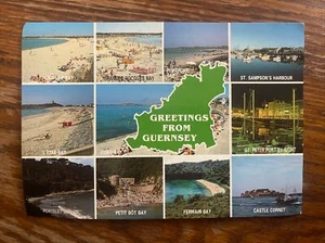 Greetings from Guernsey Post Card - Picture 1 of 2