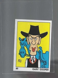 # 80 GARY COOPER 1973 PANINI VIP OK sticker - Picture 1 of 1