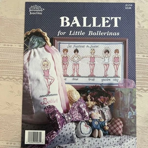 Cross Stitch Chart “Ballet for Little Ballerinas” Embroidery Pattern - Picture 1 of 2