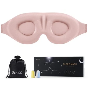 Maschera Occhi Sonno per Dormiente Laterale Uomo Donna, Zero Pressione Occhi 3D Maschera Sonno... - Foto 1 di 7