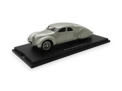 Auto Union Tipo 52 Modellino Miniatura 1:43 Argento - Immagine 1 di 4