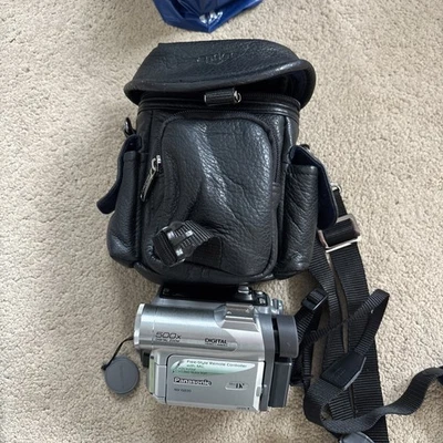 Panasonic NV-GS30 Camcorder - Mic Remote Leads Box and Carry Case Untested - Image 1 of 4