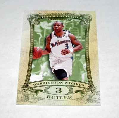 Tarjeta Topps Treasury Rip 36 Caron Butler 2008-09 rasgada (#/299) Wizards Foto 1 de 2