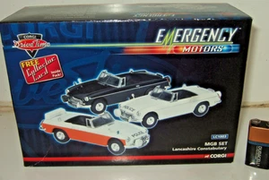 Corgi LC1003 MGB Set, Lancashire Constabulary Diecast Models in  1:43 Scale - Picture 1 of 6