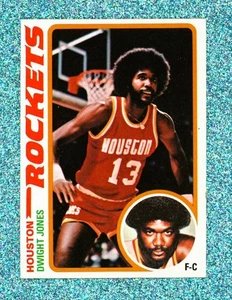 1978/79 Topps Basketball # 84 Dwight Jones - Houston Rockets - Picture 1 of 2