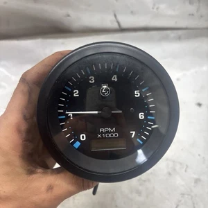 Sierra 68400P Eclipse Tachometer with Hourmeter 7000 RPM Teleflex - Bild 1 von 7