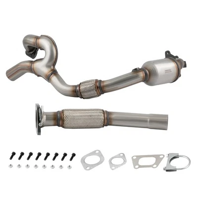 Convertidores catalíticos izquierdos y tubo flexible para Cadillac SRX 2010 2011 3,0 L ajuste directo Foto 1 de 4