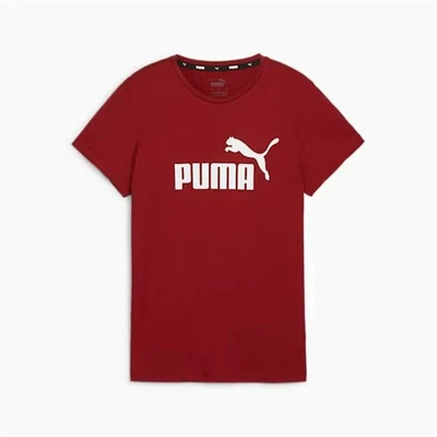Camiseta de Manga Corta Mujer Puma Rojo - Imagen 1 de 3