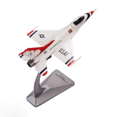 1:100 Diecast Military Model USAF F-16C Fighting Falcon Thunderbirds Collection - Image 1 of 4