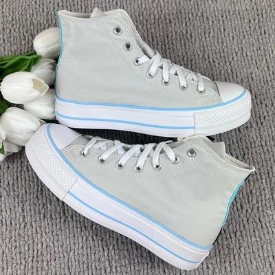 NOVO Sapato Feminino Tamanho 8.5 Personalizado Converse Plataforma Superior Alta Estampa de Zebra Glitter - Imagem 1 de 4