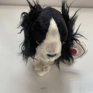 TY Beanie Baby - FROLIC the Spaniel Dog (6 inch) Stuffed Animal Toy - Picture 1 of 5