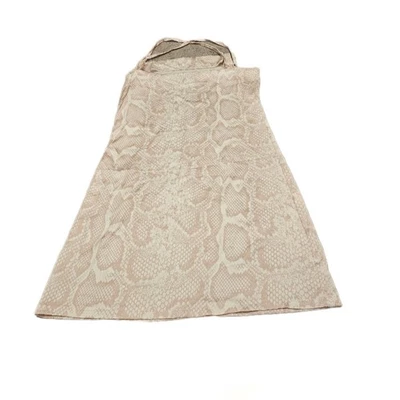 Womens Silky Pink Snake Skin Print Dress Size Medium Brand New - Image 1 of 3