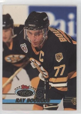 1993-94 Topps Stadium Club Ray Bourque #160 HOF - Image 1 of 2