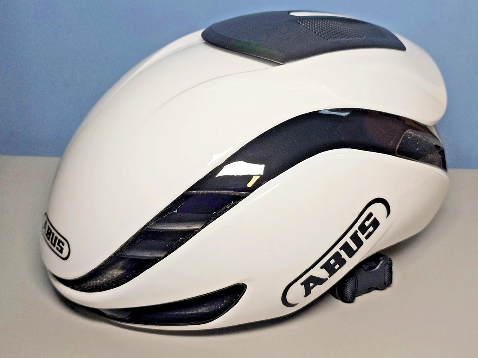 Casco Abus GameChanger 2.0 Grande, 57 - 61 cm - Blanco Brillante ¡Nuevo! Foto 1 de 4