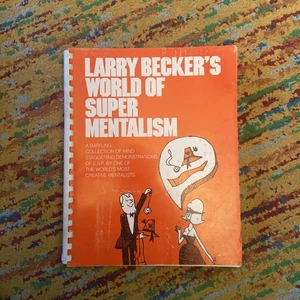 Larry Becker’s World Of Super Mentalism 🪄 Tannen’s 1978 - Magic 🔥 Mindreading  - Picture 1 of 6