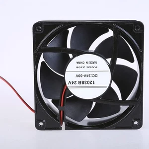 12038 12038 12cm Metal Frame Cooling Fan for DC24V Welding Machine Cooling Fan - Afbeelding 1 van 8
