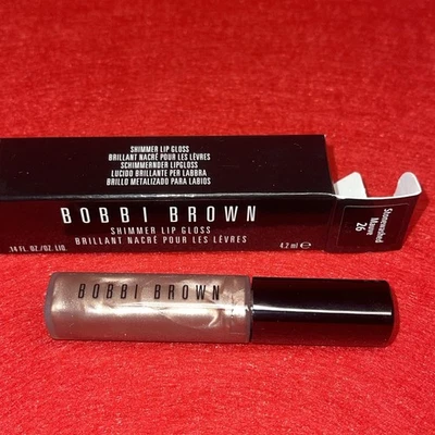 Bobbi Brown Stonewashed Mauve 26 Shimmer Lip Gloss Discontinued Authentic NIB - Image 1 of 3