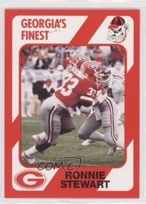 1989 Collegiate Collection Georgia Bulldogs Georgia's Finest Ronnie Stewart #126 - Image 1 of 2