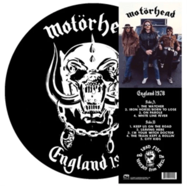 MOTORHEAD - ENGLAND 1978 PICTURE DISC - New Vinyl Record - X4z - Image 1 of 1