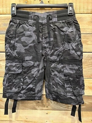Southpole Boy's 100% Cotton Cargo Shorts (Black Camo) (3367) F0(A776T) - Image 1 of 2