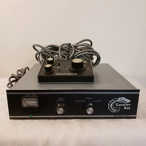 Cavalier Sat Home Satellite TV Receiver With Control Panel Vintage Electronics - Picture 1 of 12