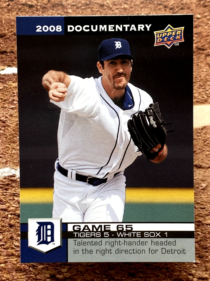 2008 Upper Deck Documentary Justin Verlander #1905 - Image 1 of 2