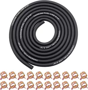 "6ft Fuel Line Hose - 8mm Inner Dia, Oil, Cold & Ethanol Resistant for Motors" - Picture 1 of 7