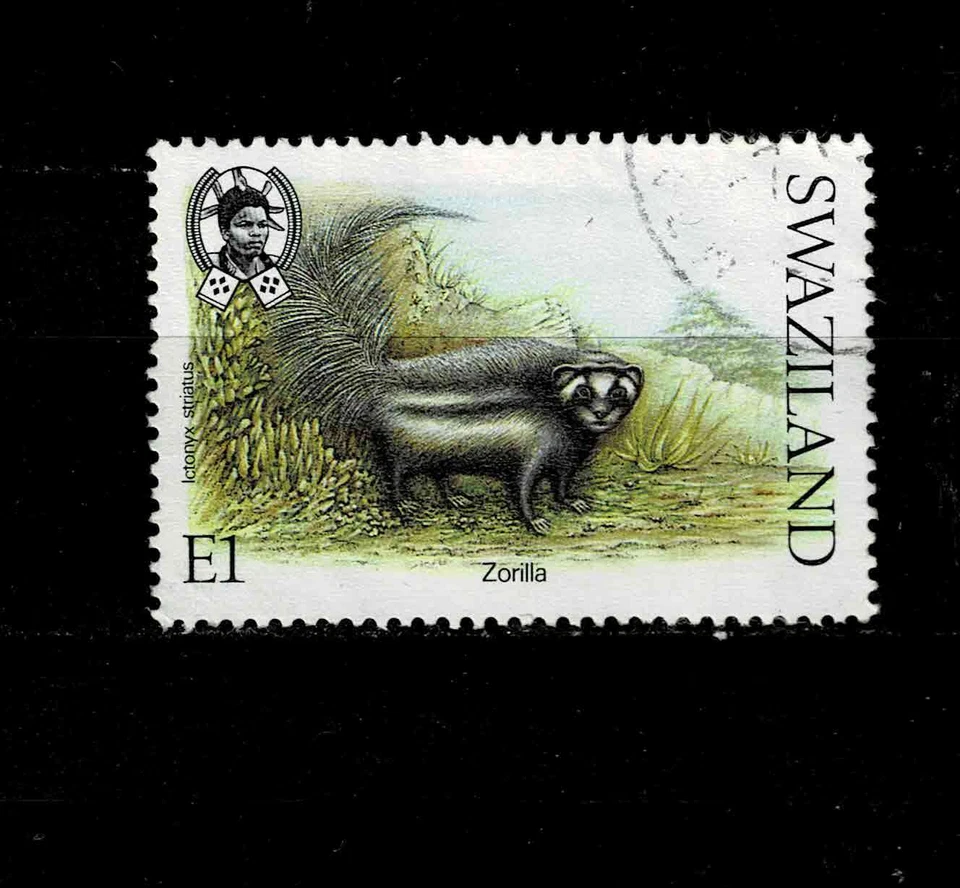 10943- Swaziland Scott 533 used . Fauna, animals - Image 1 of 1
