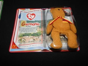 Collectible Ty Beanie Bears 5 1/2" McDonald's promotional Germania the Bear - Picture 1 of 1