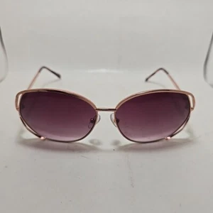 Foster Grant 1019 Wire Rim Sunglasses Large Round Dark Lenses - Picture 1 of 7
