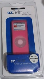 NUOVO ezSKIN per nuovo IPOD NANO G2 SILICONE ROSA - Foto 1 di 2