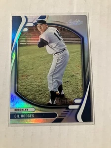 2022 Panini Absolute Holo Silver /199 Gil Hodges #3 HOF - Picture 1 of 2