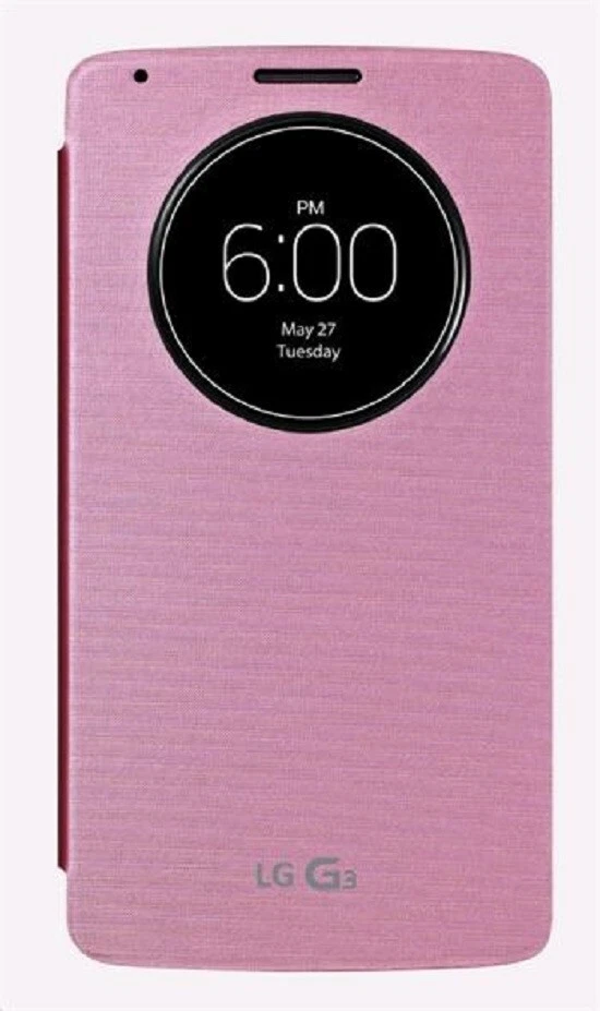 CCF-345 S-View Case Pink For LG G3 - Image 1 of 1