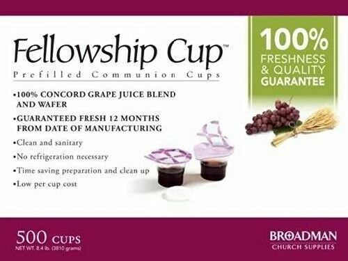 Fellowship Cups - Pack of 500 (4438712)