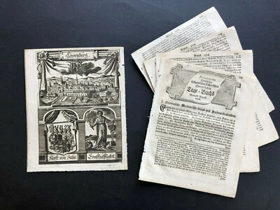 021 Antiguo Original 1776 vista de la ciudad de Lviv, Lwow, Lviv, Ucrania Polonia ¡RARO! Foto 1 de 4