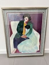 BARBARA  A. WOOD "CIRCLE OF LOVE" LIMITED EDITION SIGNED HUGE COLOR LITHOGRAPH