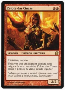 Ash Zealot PORTUGUESE 2012 Return to Ravnica Red Rare Creature MTG NM AZ1 - Picture 1 of 1