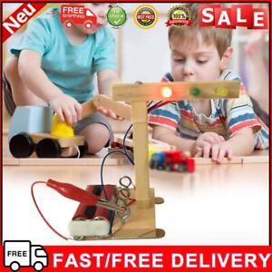 DIY Traffic Light Assembled Puzzles Scientific Experiment Educational Toy